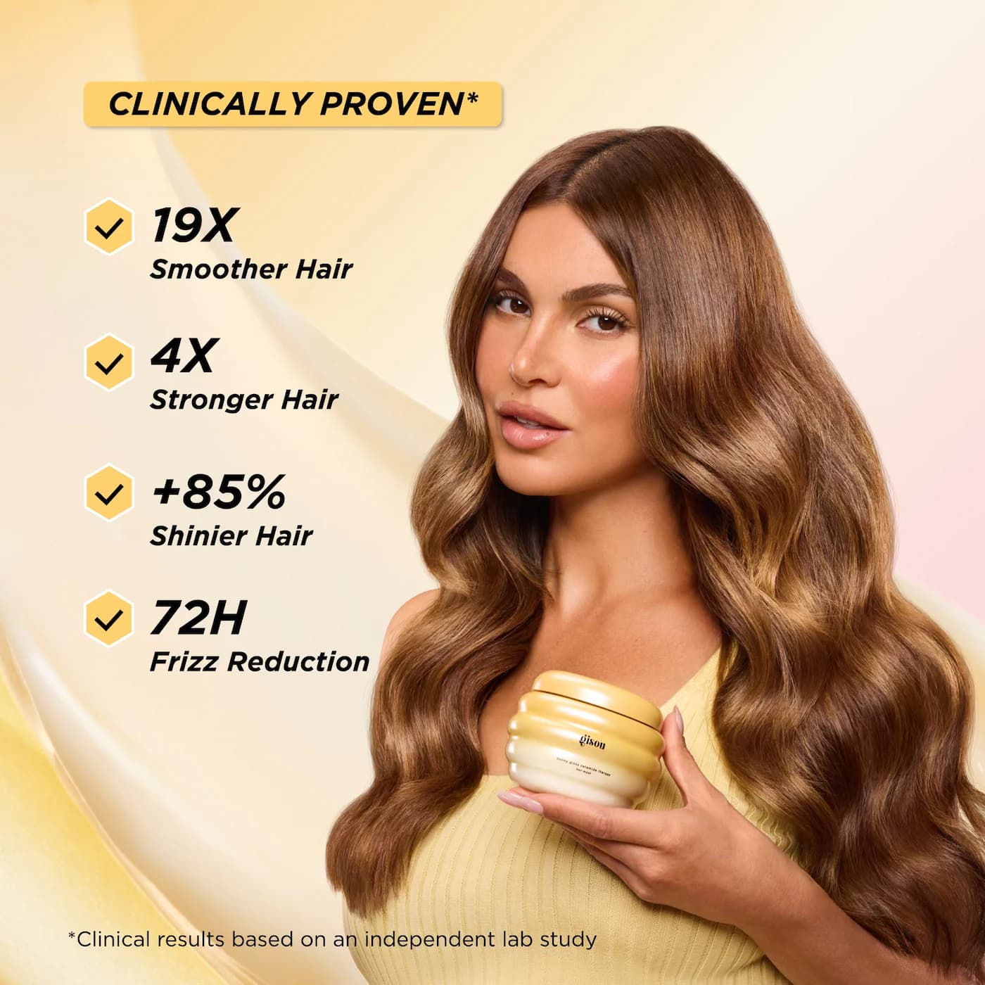 Gisou-Honey Gloss Ceramide Therapy Hair Mask 2