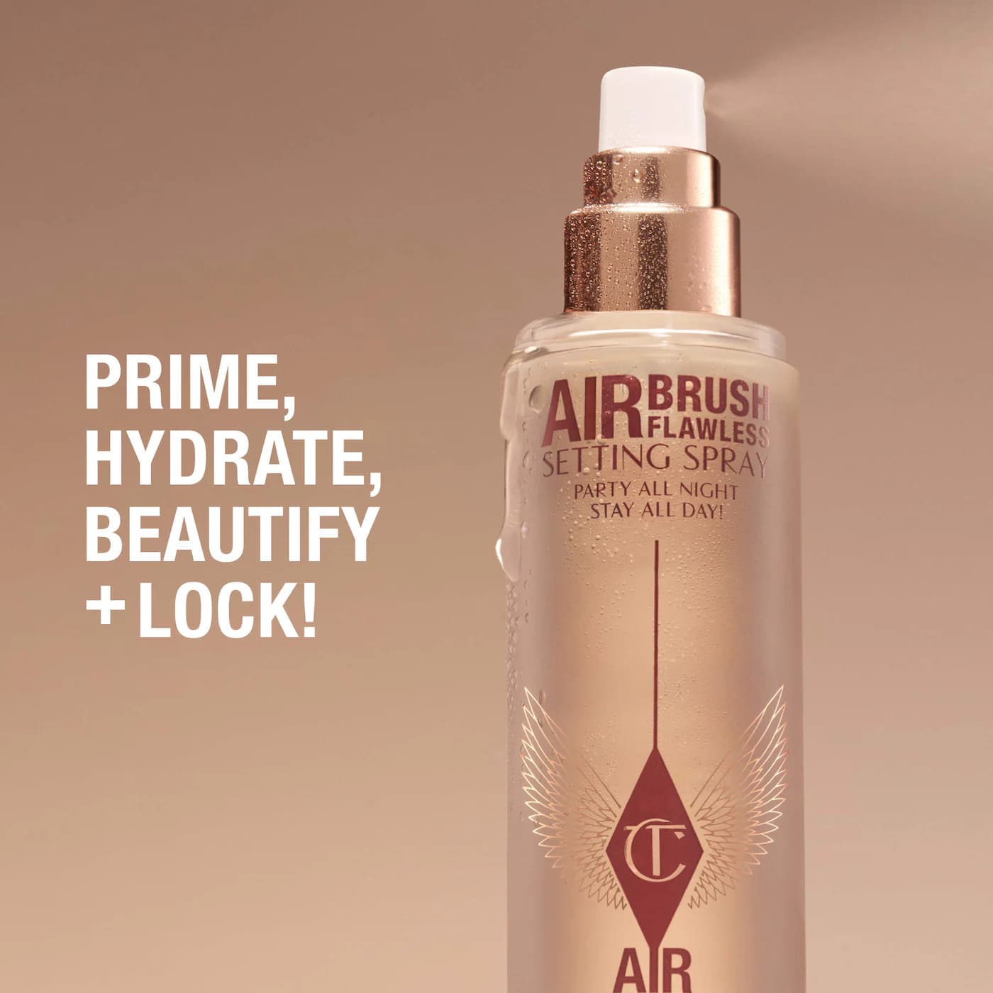 Charlotte Tilbury  Airbrush Flawless Hydrating & Waterproof Setting Spray 2