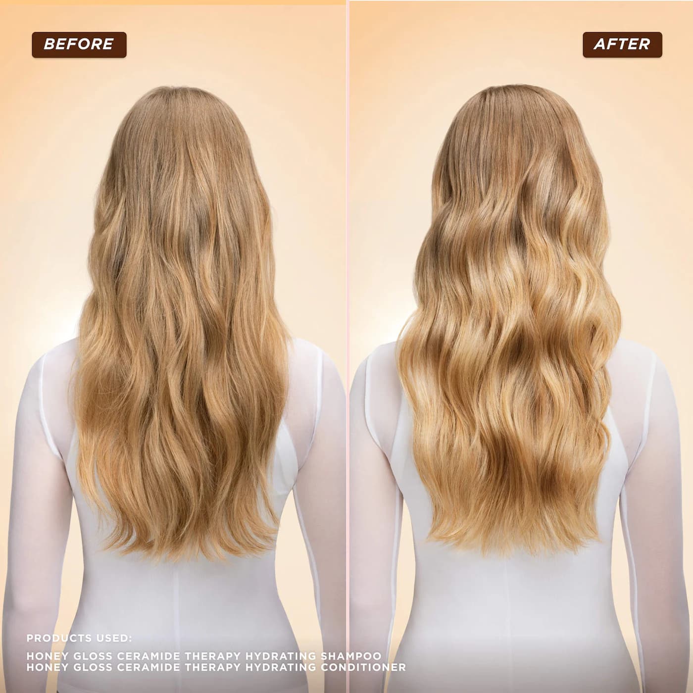 Gisou  Honey Gloss Ceramide Therapy Hydrating Shampoo&Conditioner 3