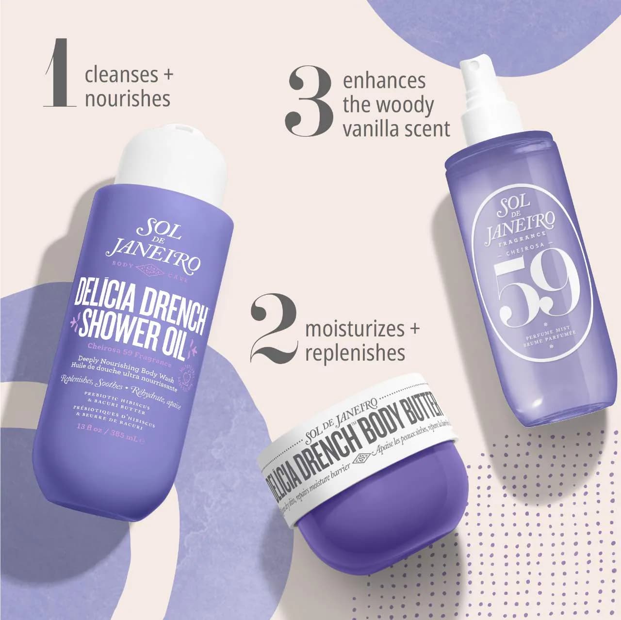 SOL DE JANEIRO Delícia Drench™ Shower Oil 3