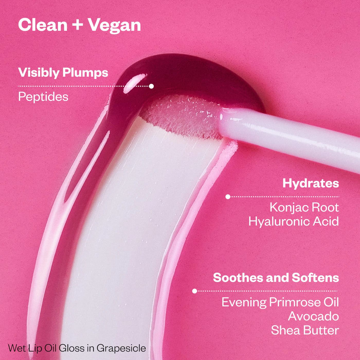 Kosas  Wet Lip Oil Plumping Peptide Lip Treatment Gloss 6
