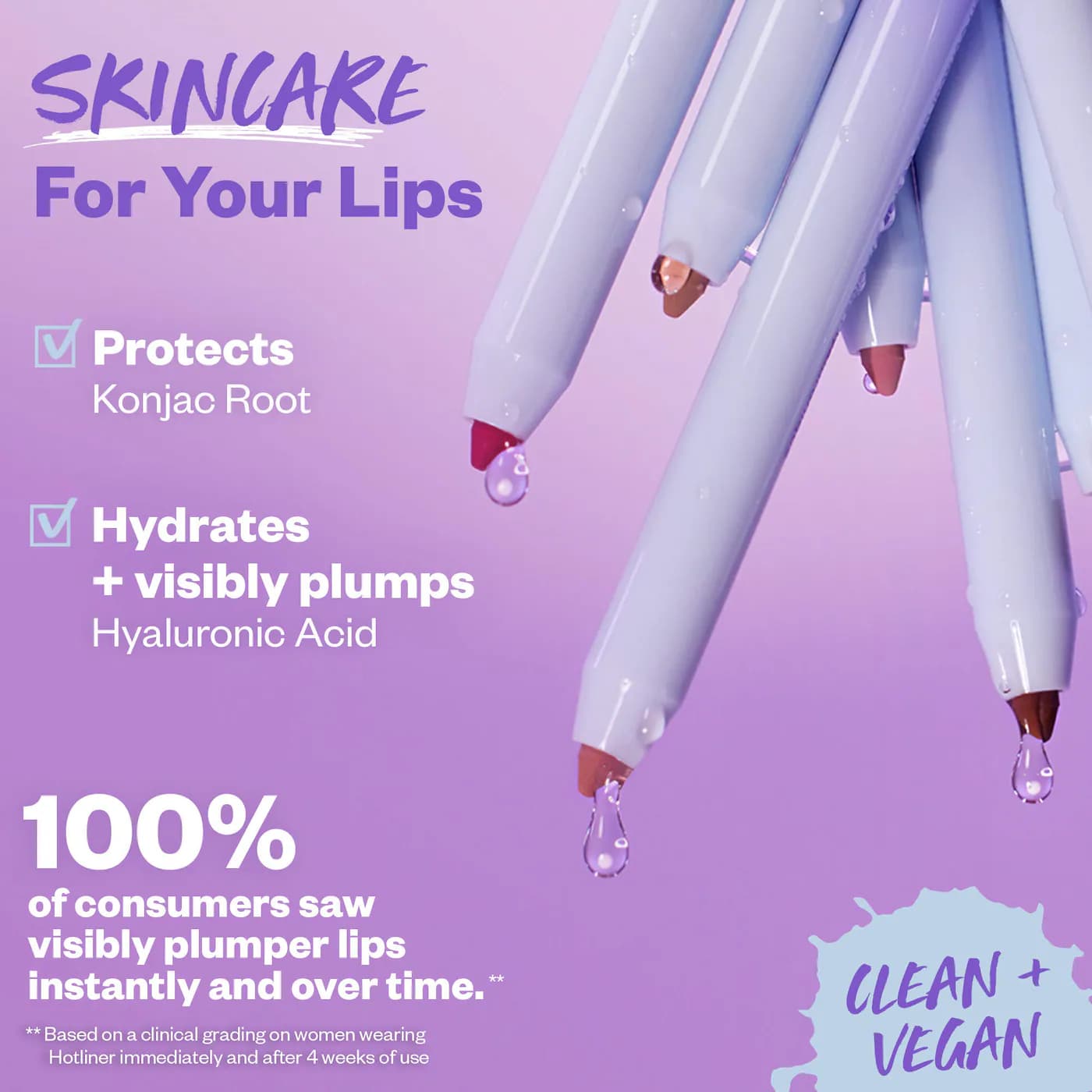 Kosas  Hotliner Hyaluronic Acid Contouring Lip Liner 3
