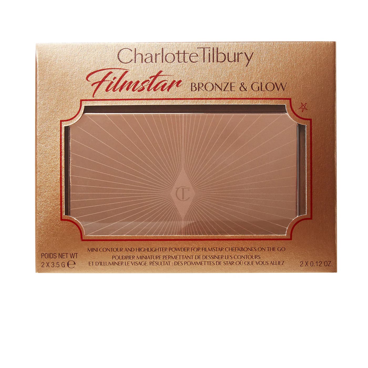 Charlotte Tilbury  Mini Filmstar Bronze & Glow Contour Duo 5