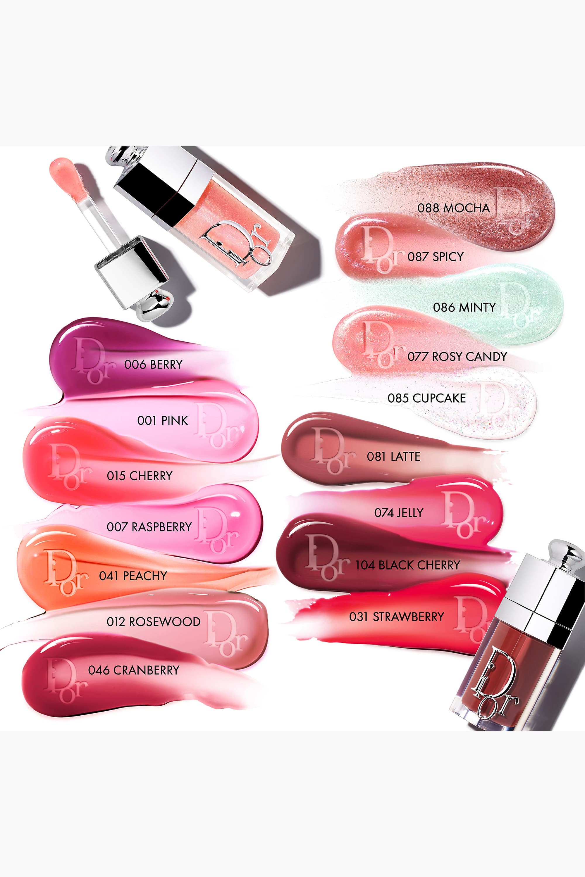 DIOR  Lip Glow Oil Hydrating High-Shine Gloss 2