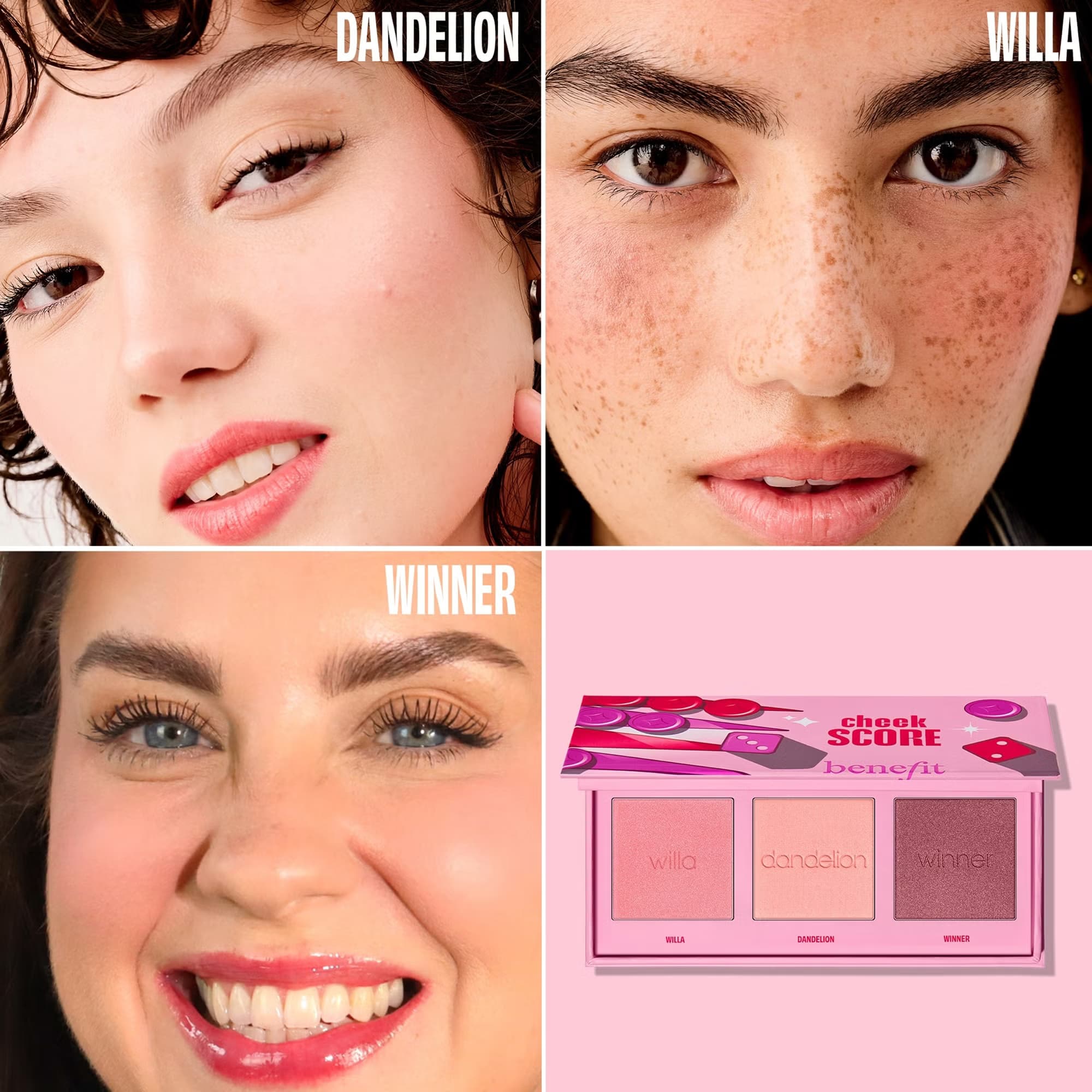 Benefit Cheek Score Blush Limited Edition Palette 7