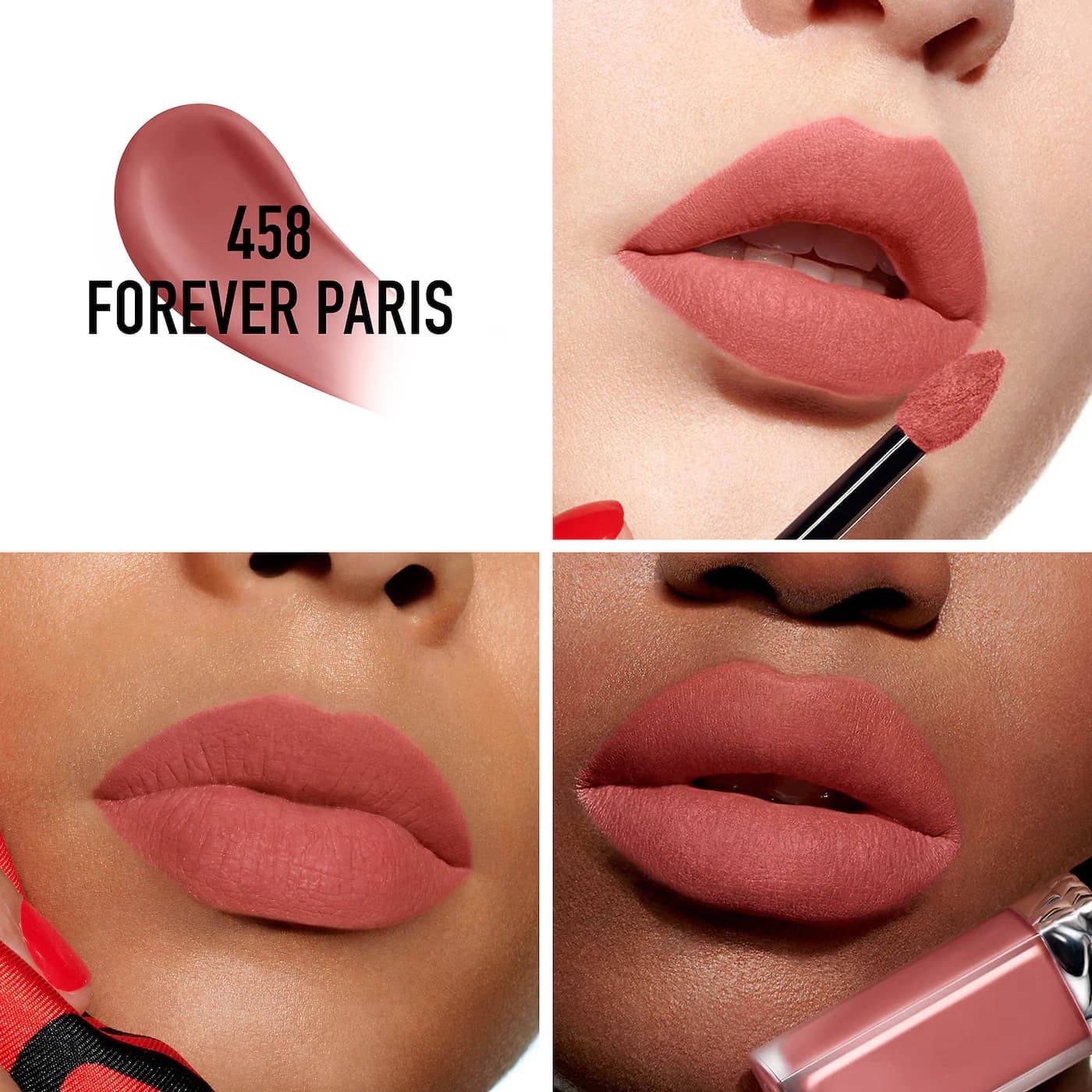 DIOR  Rouge Dior Forever Liquid Transfer-Proof Lipstick 4