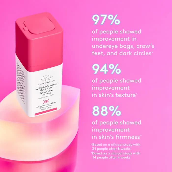 Drunk Elephant  A-Shaba Complex Retinol Eye Serum with Caffeine + Copper Peptides 3