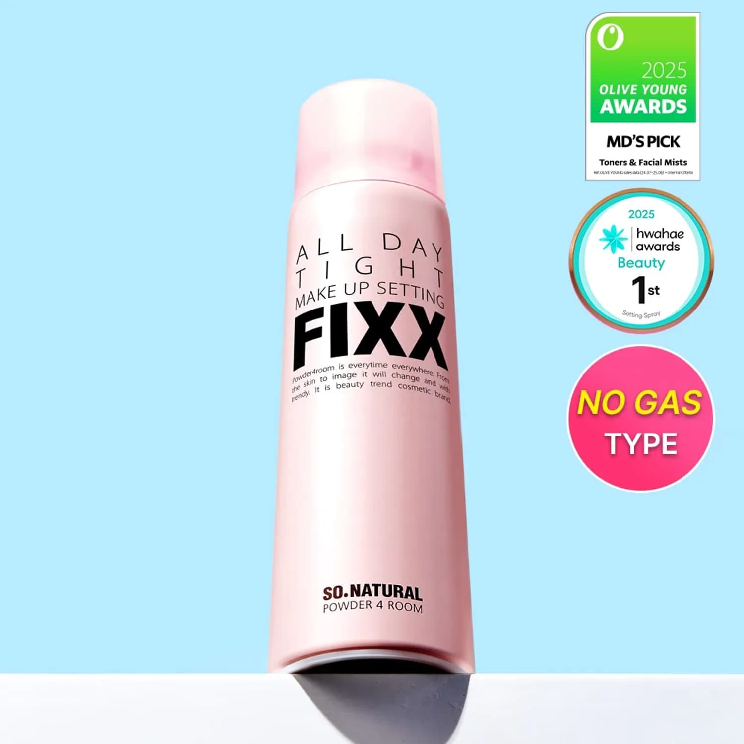 so natural All Day tight Make Up Setting Fixx 75ml 2